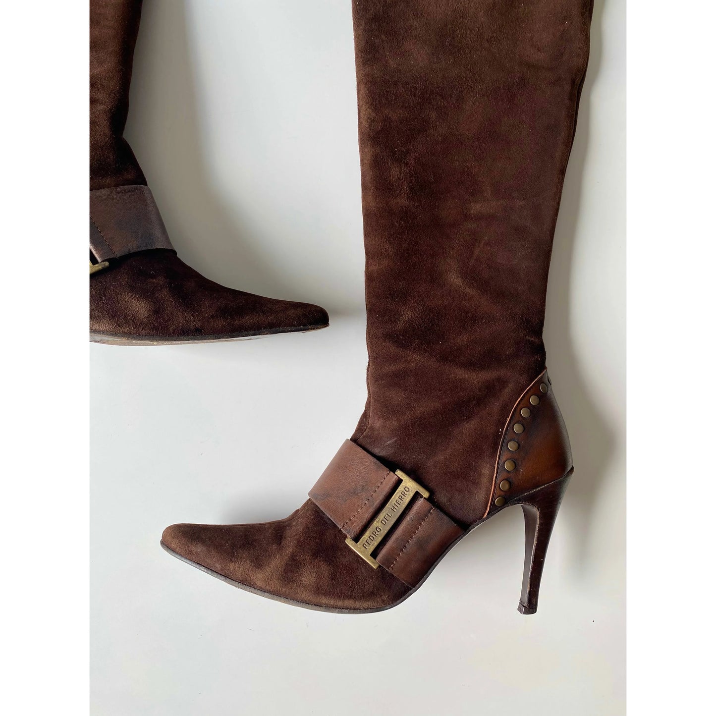 Vintage Pedro Del Hierro Suede Boots (EU 38)