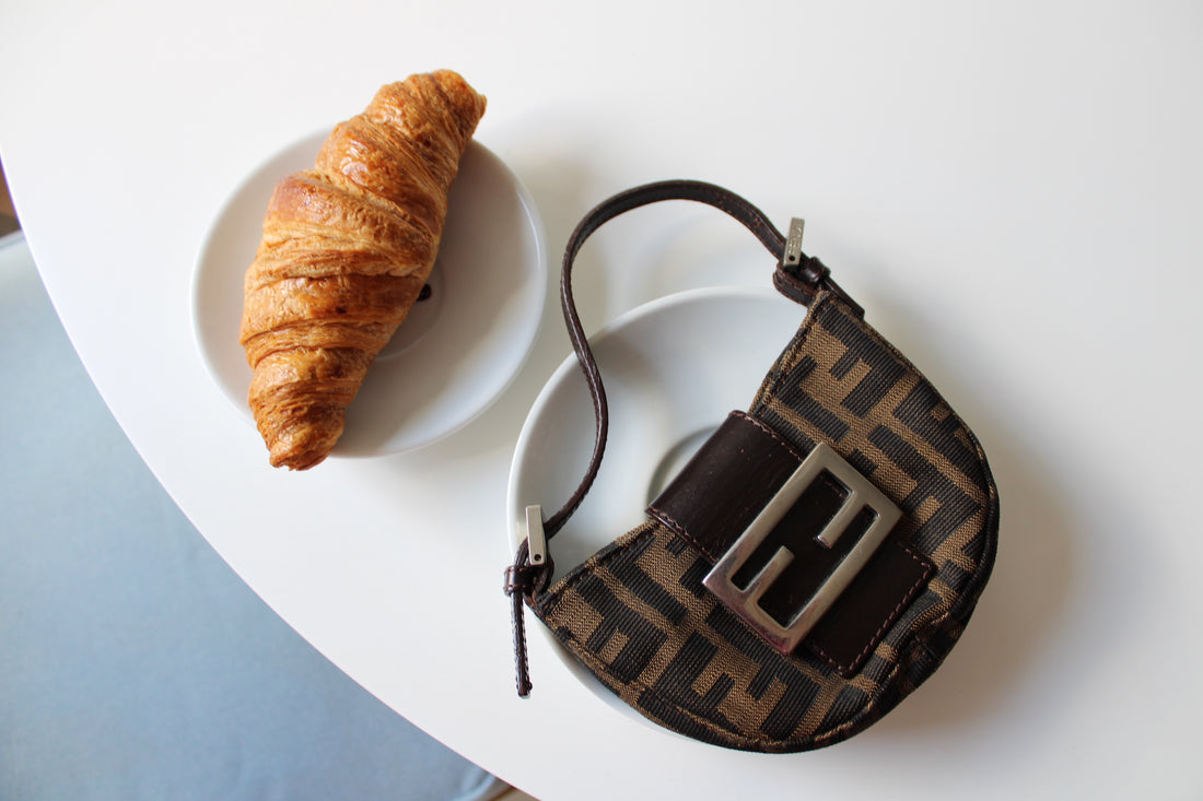 Designer Vintage Bags worth investing: Fendi Mini Croissant Bag
