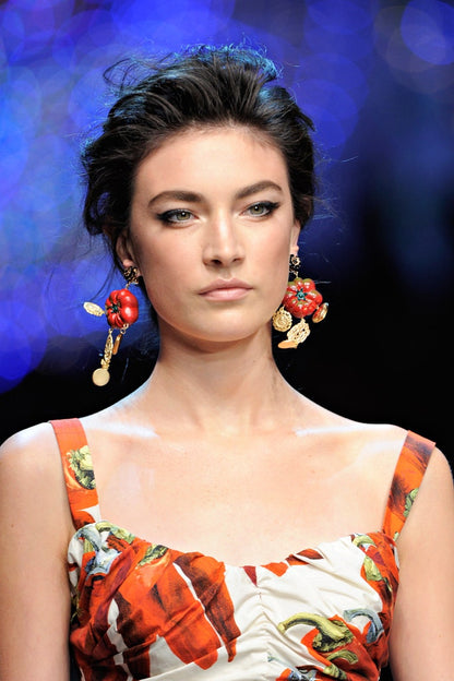 RUNWAY 2012 Dolce & Gabbana Chilli Peppers Dress (XS)
