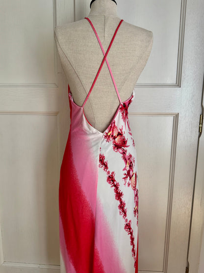 Versace Jeans Couture Halter Viscose Dress (M)