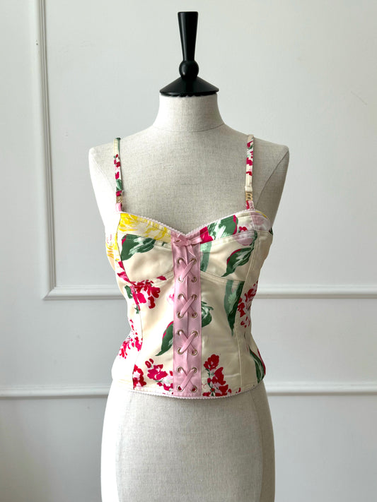 Blumarine Blugirl Floral Corset (M-L)