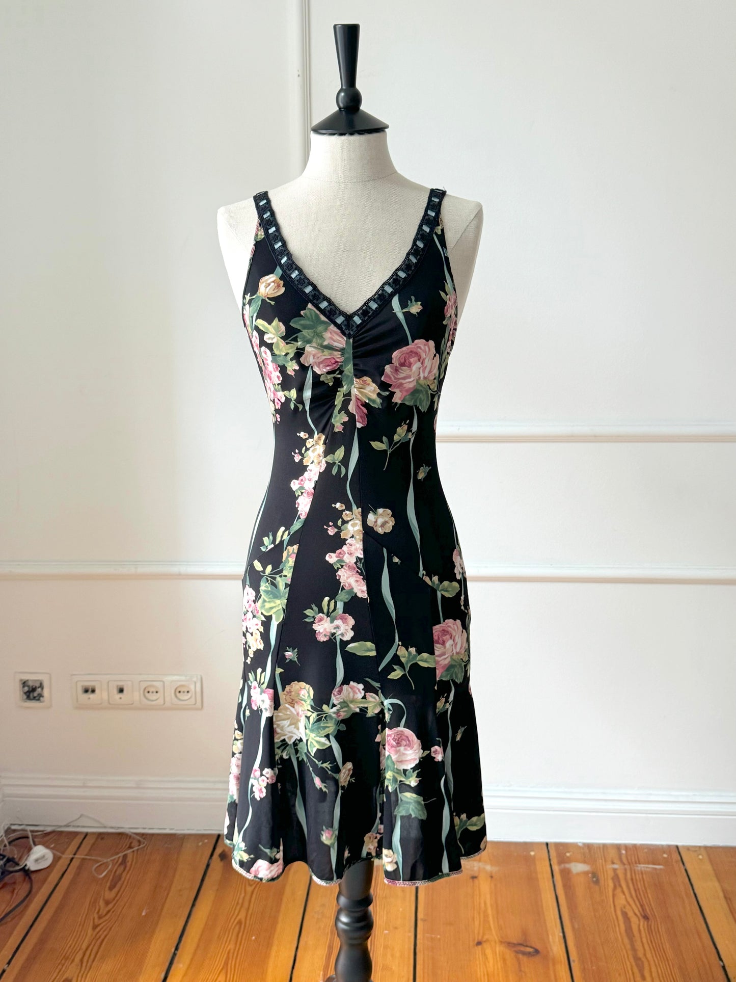 Vintage Blumarine 90s Floral Dress (FR 36 / S)