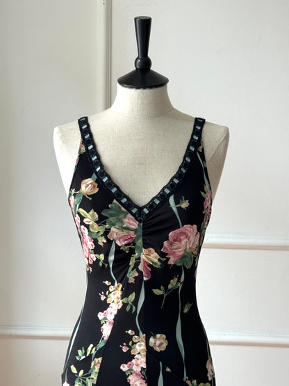 Vintage Blumarine 90s Floral Dress (FR 36 / S)