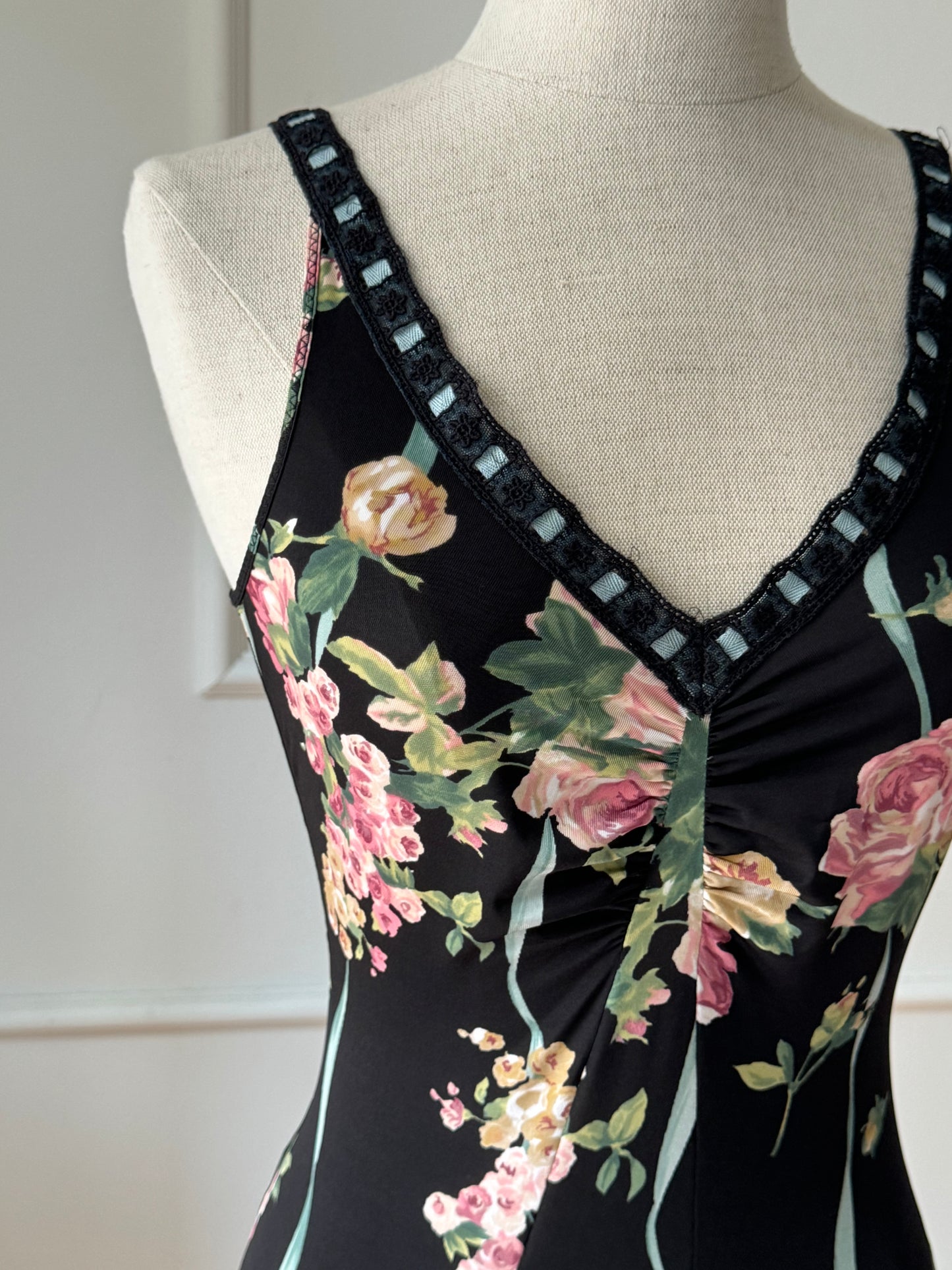 Vintage Blumarine 90s Floral Dress (FR 36 / S)