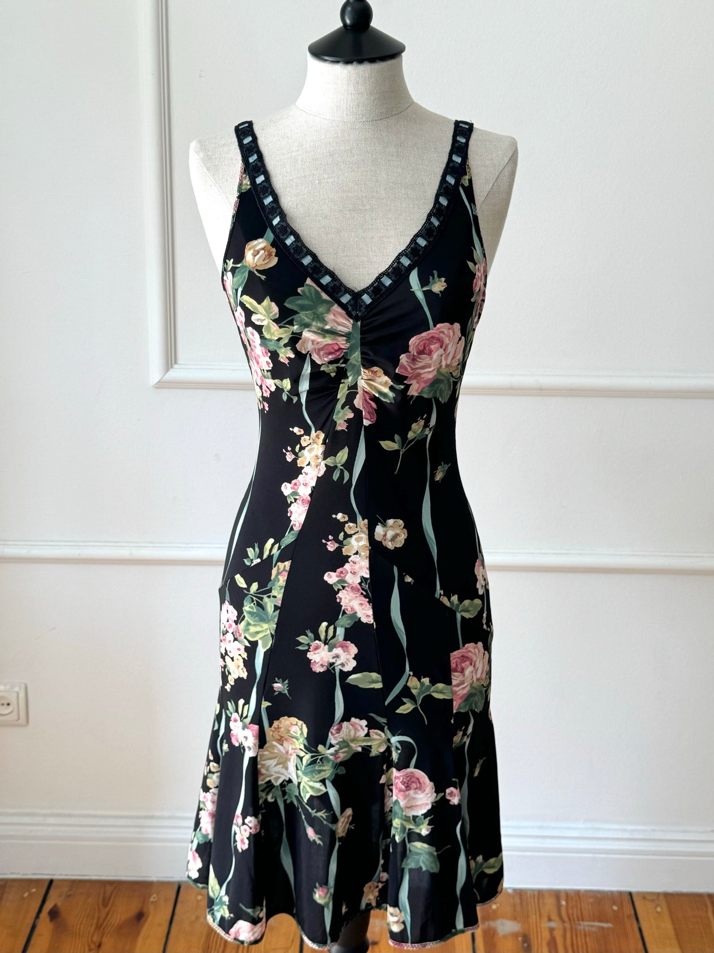 Vintage Blumarine 90s Floral Dress (FR 36 / S)