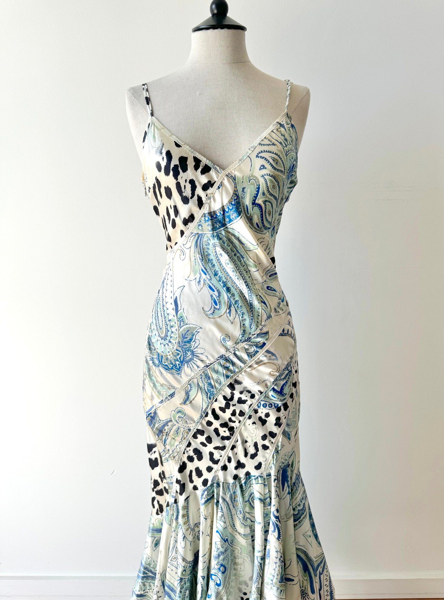 Vintage Roberto Cavalli Just Cavalli 2004 Silk Dress (IT 44 / L)