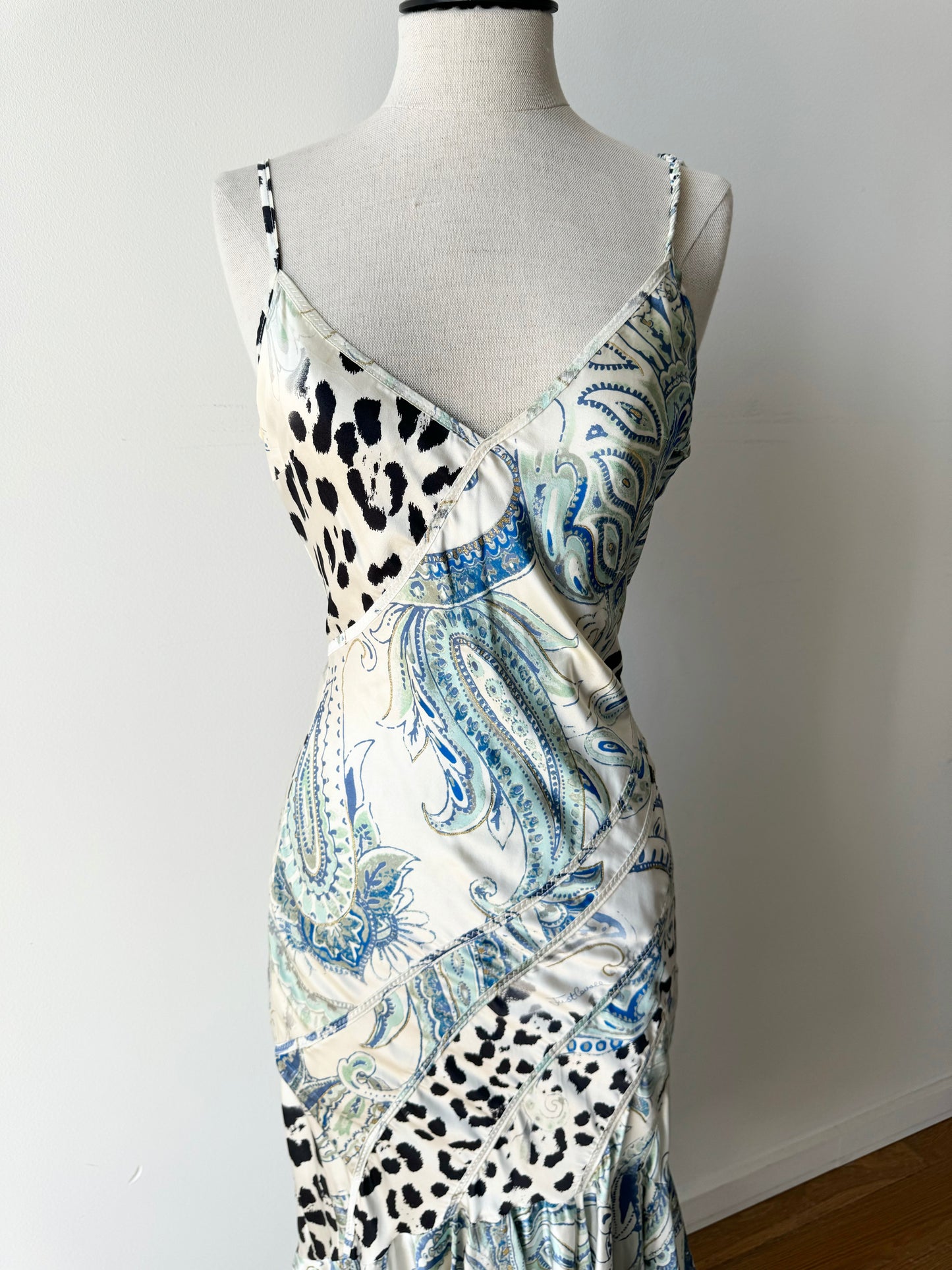 Vintage Roberto Cavalli Just Cavalli 2004 Silk Dress (IT 44 / L)