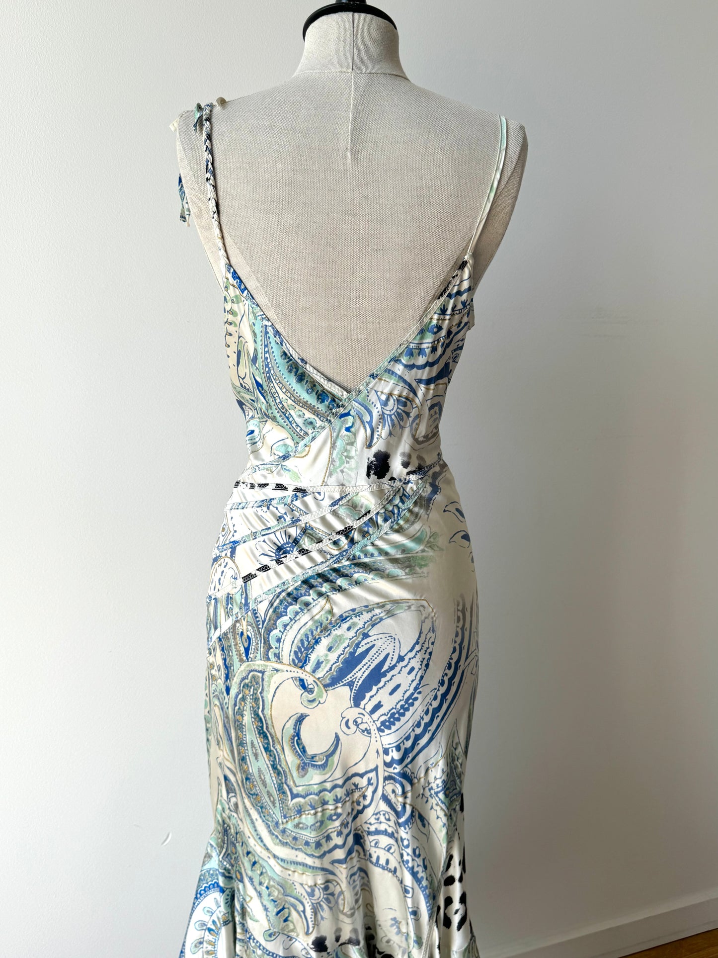 Vintage Roberto Cavalli Just Cavalli 2004 Silk Dress (IT 44 / L)