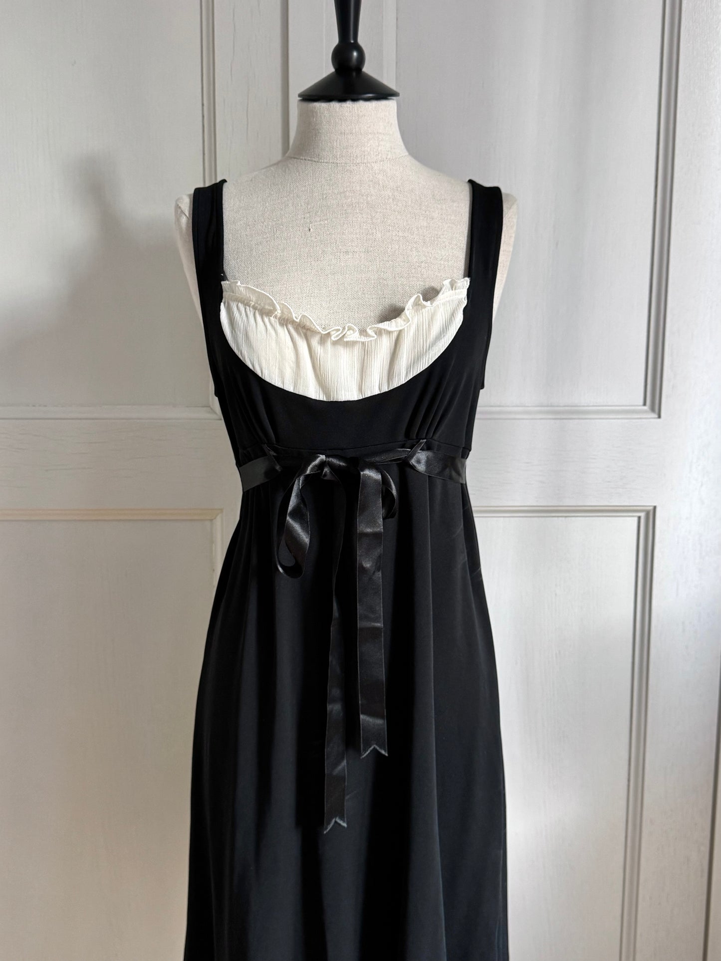 Chantal Thomass Vintage Black and White Babydoll Dress (S/M/L)