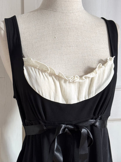Chantal Thomass Vintage Black and White Babydoll Dress (S/M/L)