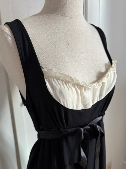 Chantal Thomass Vintage Black and White Babydoll Dress (S/M/L)