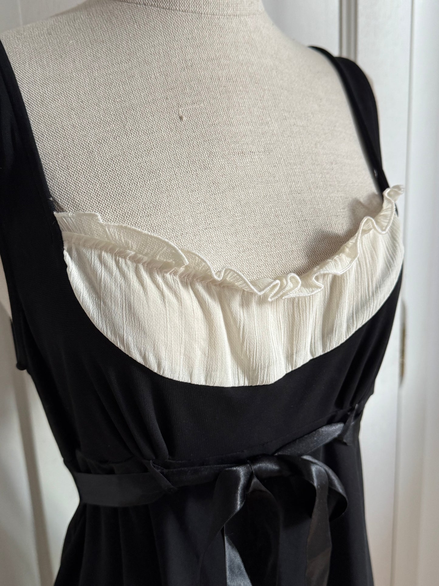 Chantal Thomass Vintage Black and White Babydoll Dress (S/M/L)