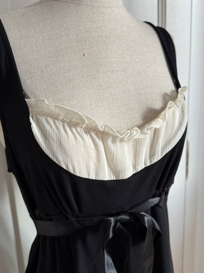 Chantal Thomass Vintage Black and White Babydoll Dress (S/M/L)