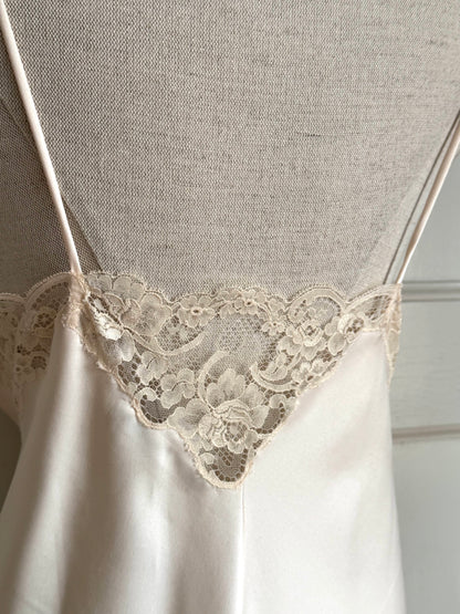 Christian Dior Vintage Slip Dress In Écru (L / IT 46)