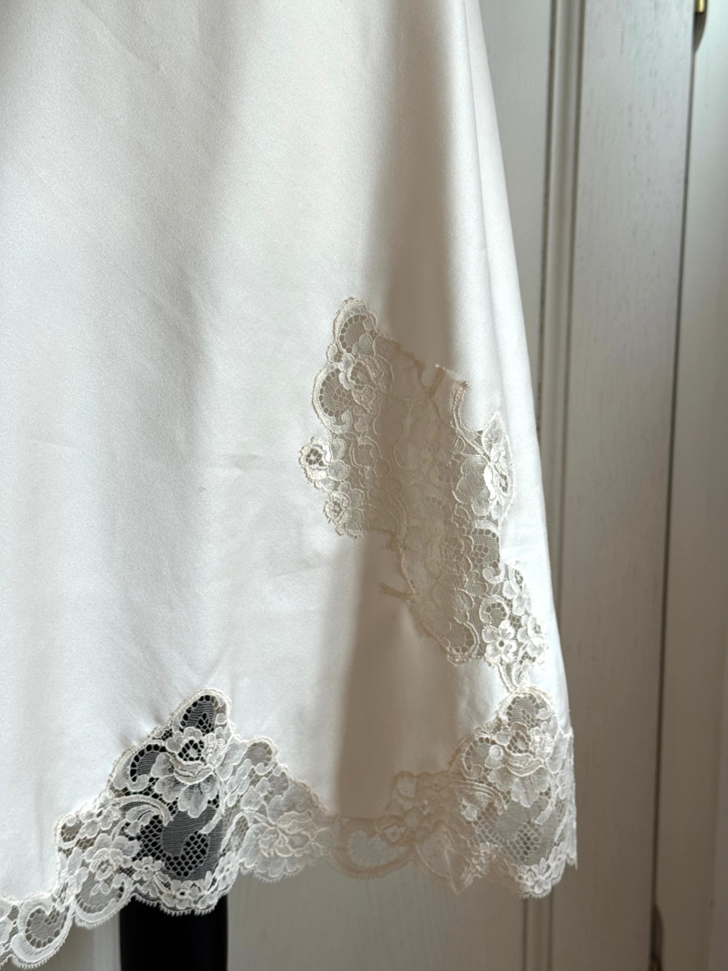 Christian Dior Vintage Slip Dress In Écru (L / IT 46)