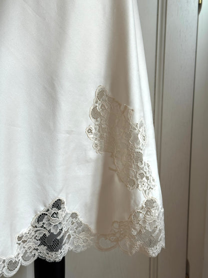 Christian Dior Vintage Slip Dress In Écru (L / IT 46)