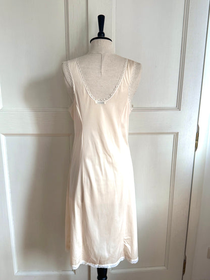 Christian Dior Vintage Slip Dress in Baby Pink-Peach (S-M)
