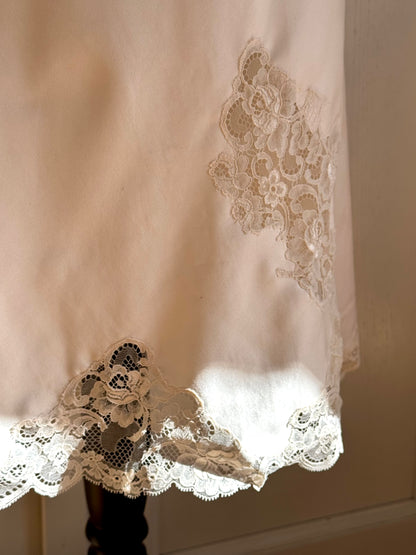 Christian Dior Vintage Slip Dress In Écru (L / IT 46)