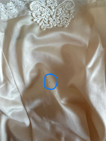 Christian Dior Vintage Slip Dress in Baby Pink-Peach (S-M)