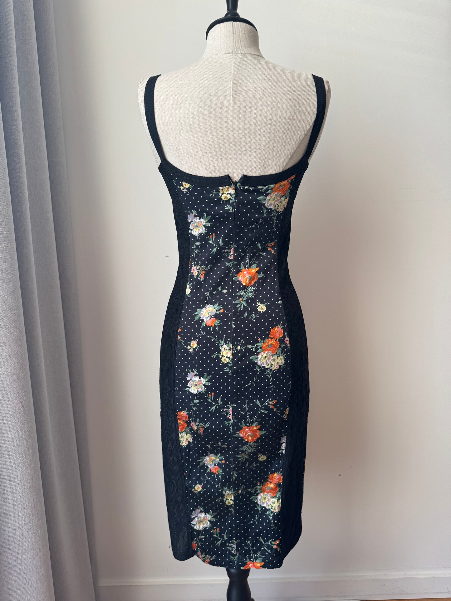 ICONIC Dolce Gabbana D&G Floral Corset Dress (S / IT 40)