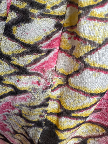Just Cavalli Silk Snake Dress With a Tag (S)
