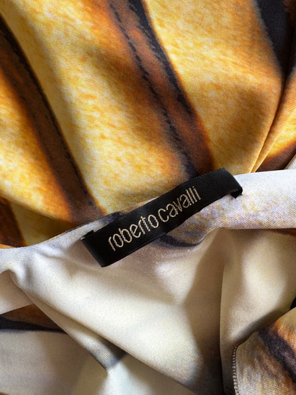 ICONIC Runway Roberto Cavalli S/S 2007 Ray Of Sun Mini Butterfly Dress (S and M)