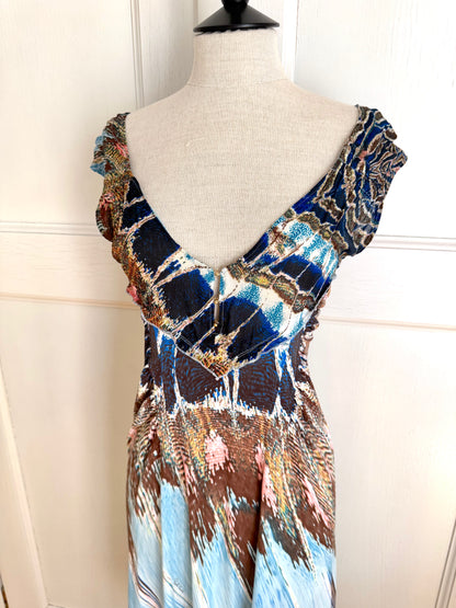 Roberto Cavalli 2004 Feather Dress (M)