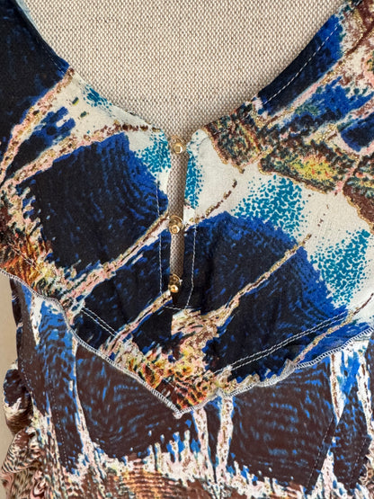 Roberto Cavalli 2004 Feather Dress (M)