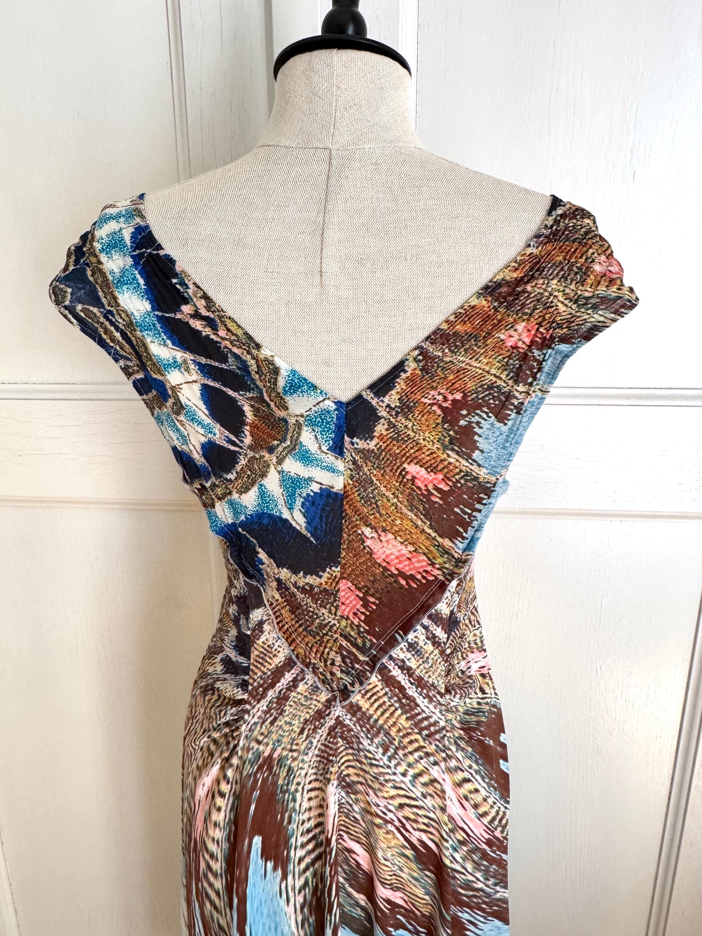 Roberto Cavalli 2004 Feather Dress (M)