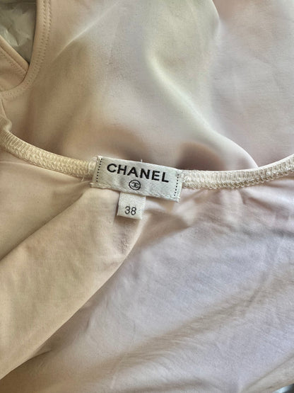 ICONIC Chanel Black & White 2019 One-Piece Swimsuit (S)