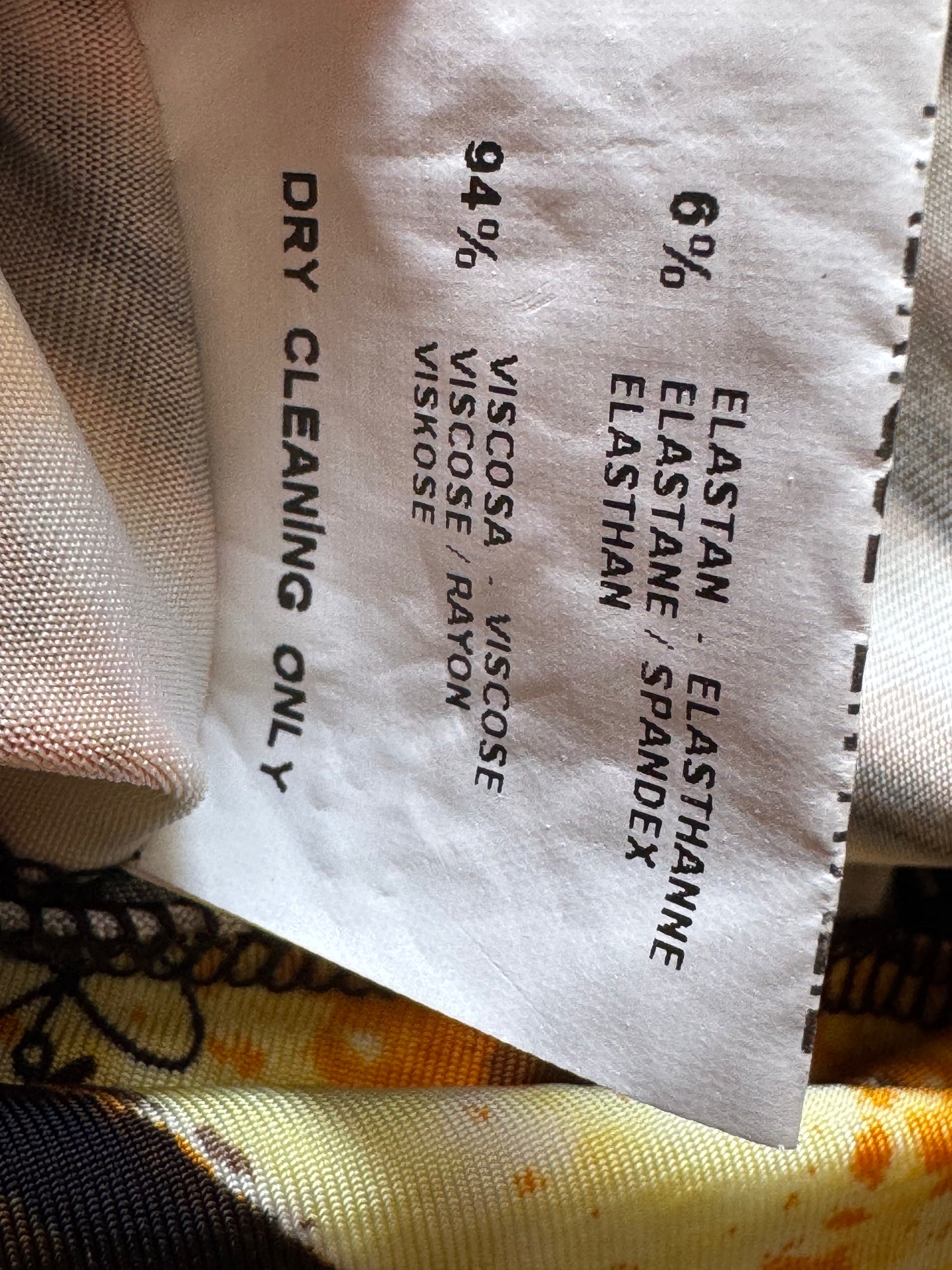 ICONIC Runway Roberto Cavalli S/S 2007 Ray Of Sun Mini Cowl Neck Dress (L and XL)