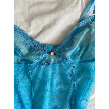 Dolce & Gabbana Vintage Blue Top - with Tag (M / IT 2)