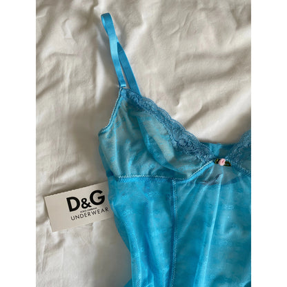 Dolce & Gabbana Vintage Blue Top - with Tag (M / IT 2)