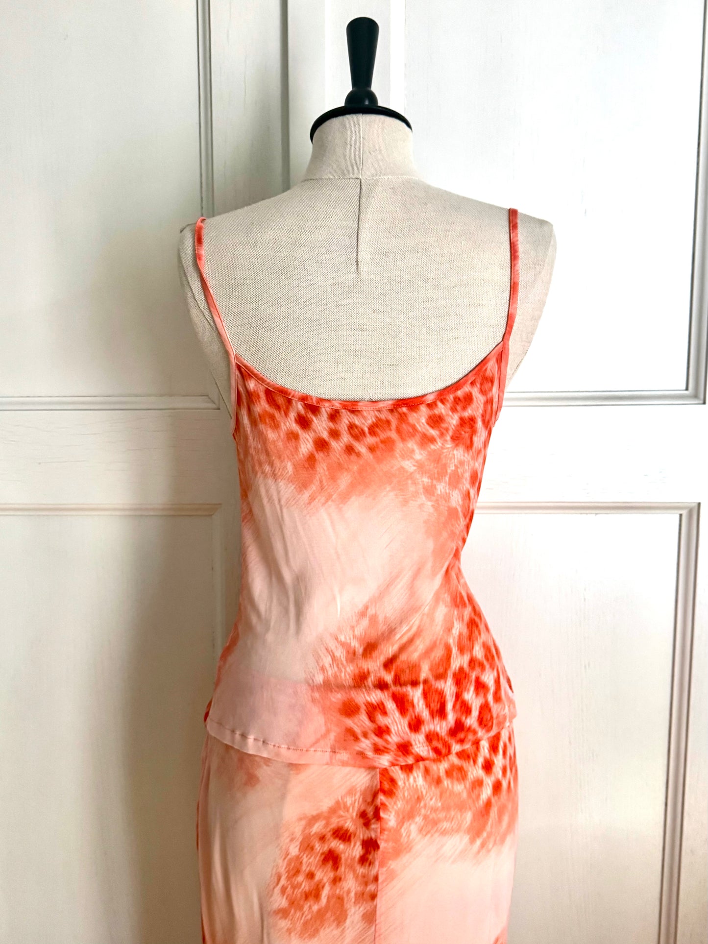 Class Cavalli S/S 2001 Orange Leopard Set (IT 42 / M)
