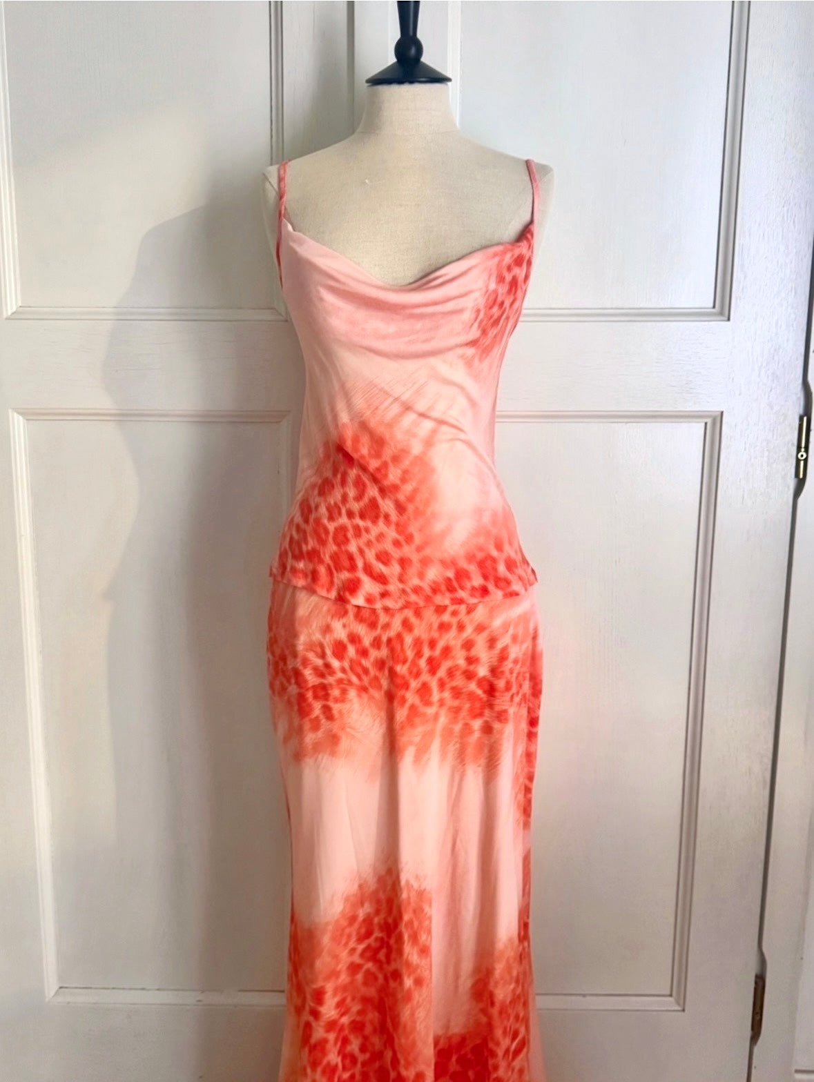 Class Cavalli S/S 2001 Orange Leopard Set (IT 42 / M)