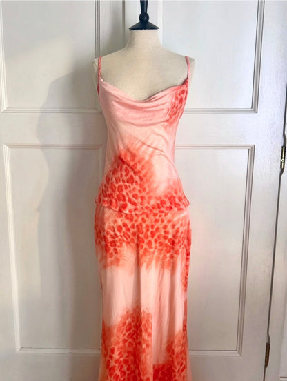 Class Cavalli S/S 2001 Orange Leopard Set (IT 42 / M)