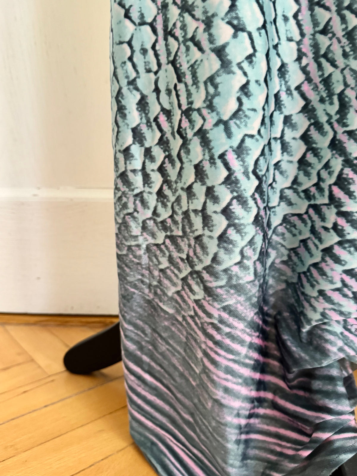 ☆ Roberto Cavalli S/S 2001 Illusion Maxi Dress Gown (M)