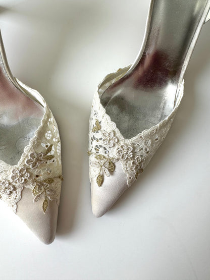 Bridal Stuart Weitzman Heels (EU 39 / US 8)