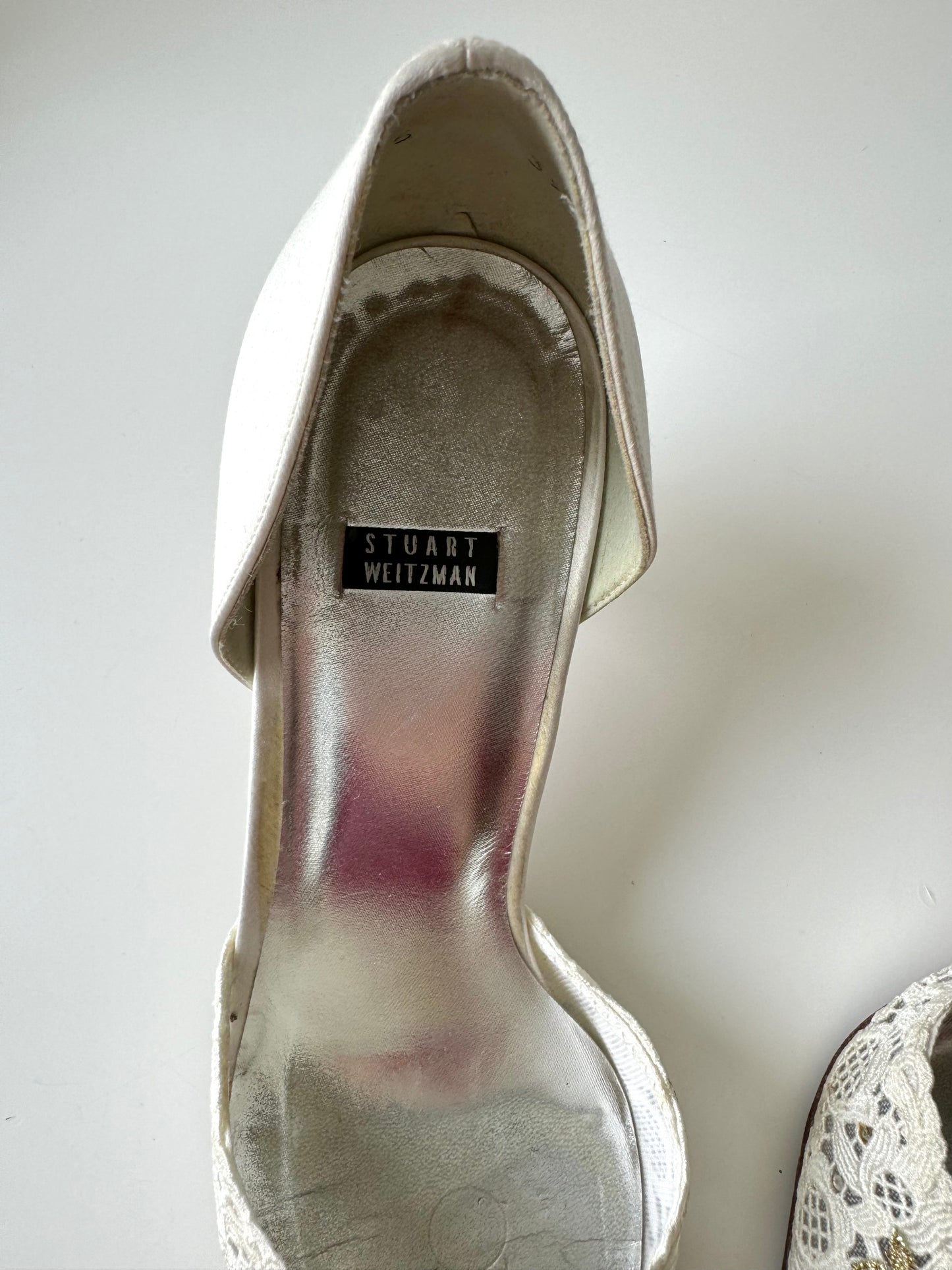 Bridal Stuart Weitzman Heels (EU 39 / US 8)