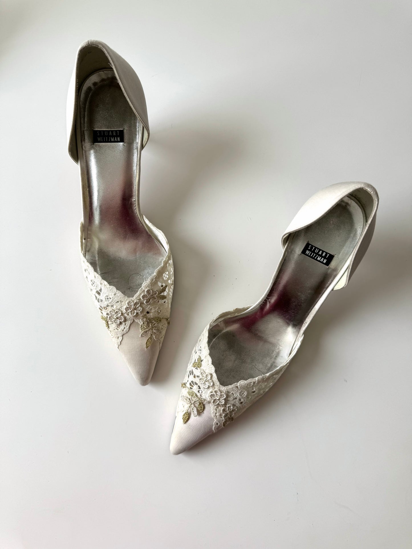 Bridal Stuart Weitzman Heels (EU 39 / US 8)