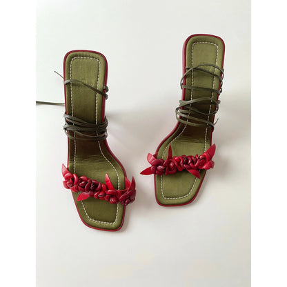 Valentino Garavani Flower Heels Sandals (EU 40 / US 9,5)