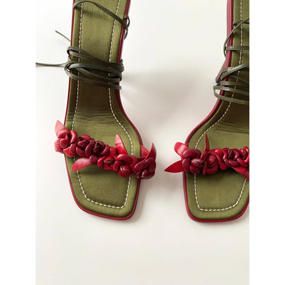 Valentino Garavani Flower Heels Sandals (EU 40 / US 9,5)