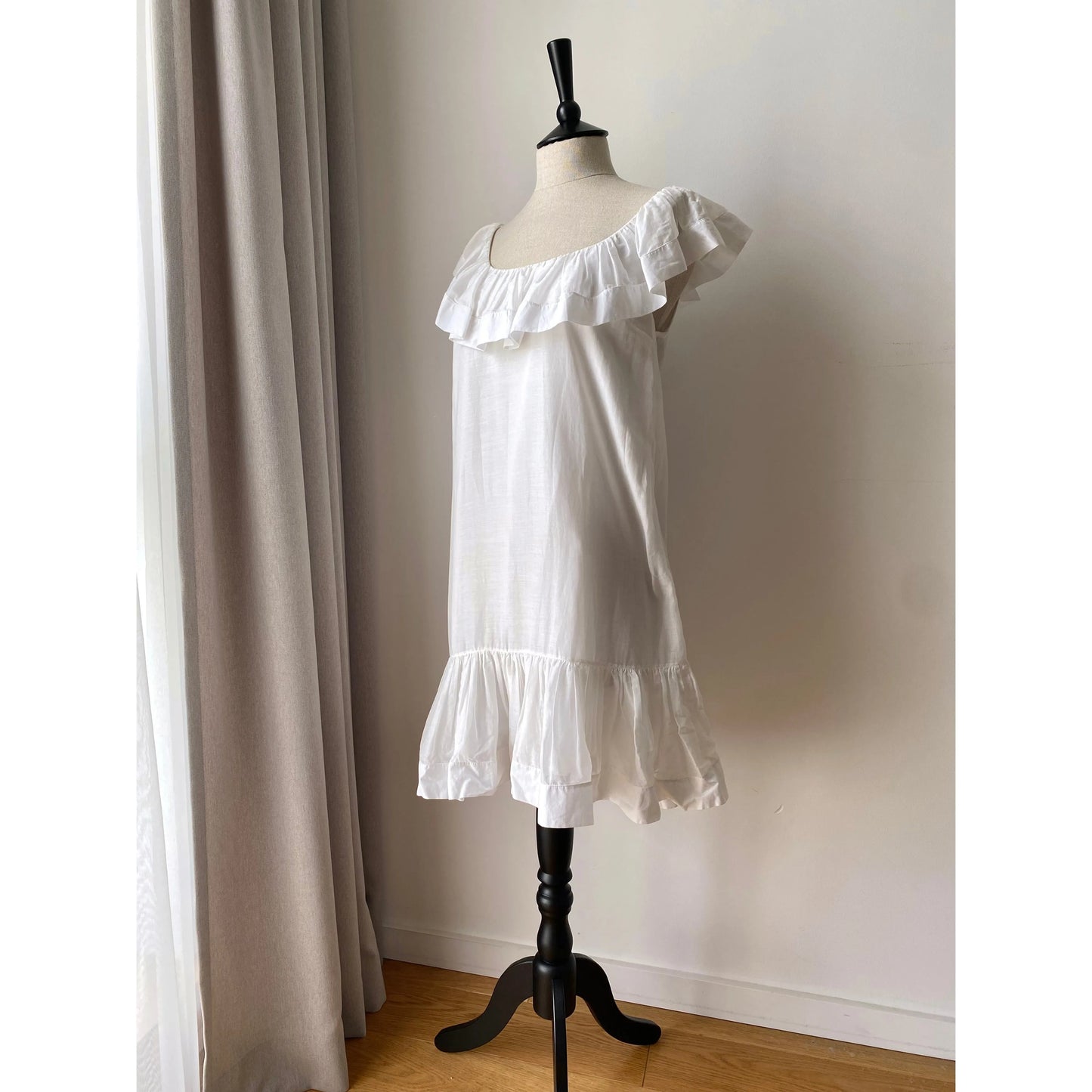 Red Valentino Vintage Ruffled Dress (M)