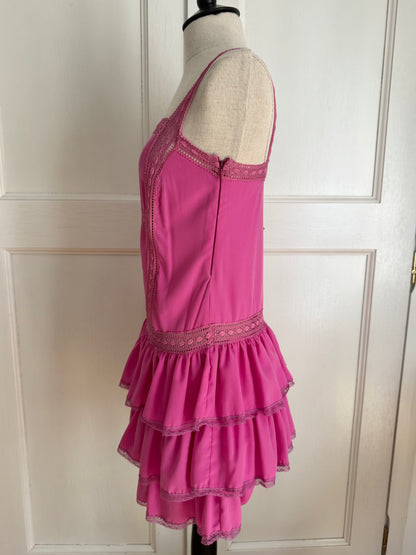 Blumarine Blugirl Vintage Pink Ruffle Dress (S / IT 40)