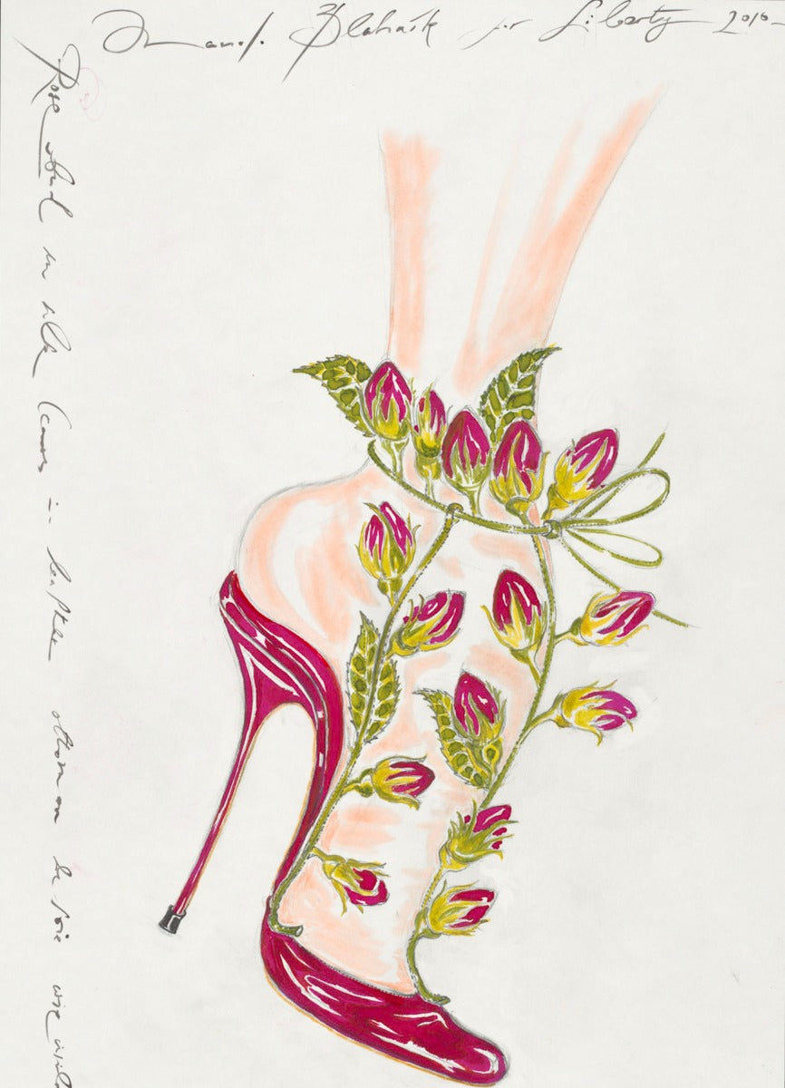 ICONIC Manolo Blahnik Vine Strappy Sandals Heels In Nude (EU 38)