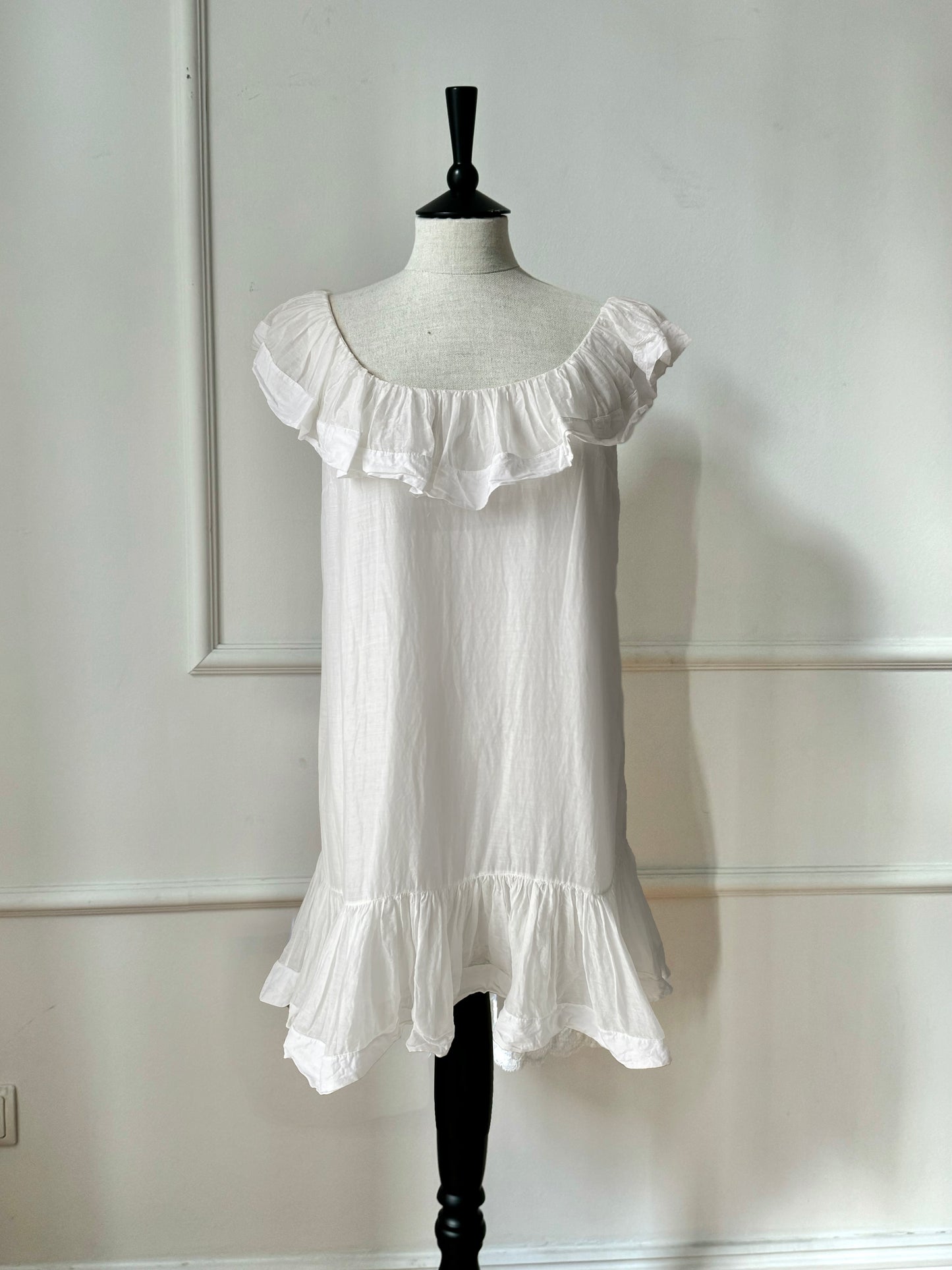 Red Valentino Vintage Ruffled Dress (M)