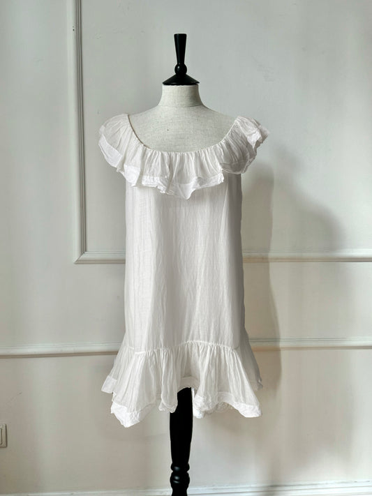 Red Valentino Vintage Ruffled Dress (M)
