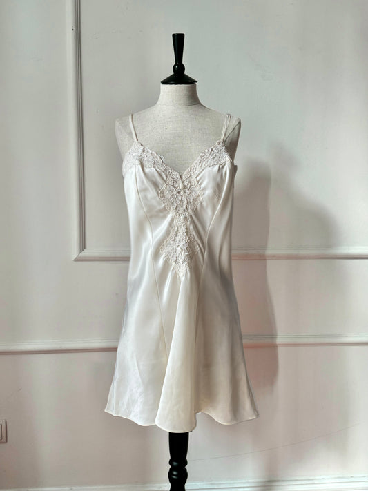 Vintage French Slip Dress (M)