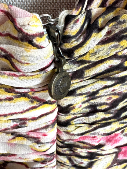 Just Cavalli Silk Snake Dress With a Tag (S)