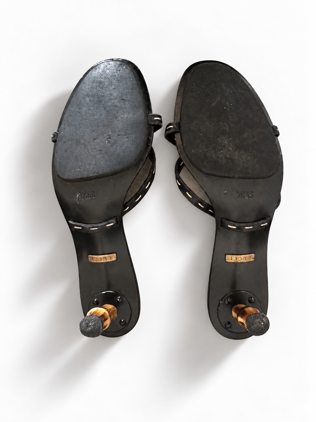 ICONIC Gucci By Tom Ford S/S 2002 Bamboo Heels (EU 39,5)